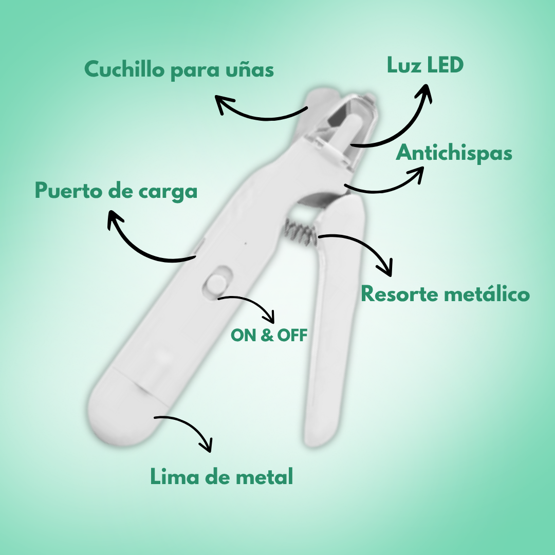 Beampet™ Cortaúñas LED