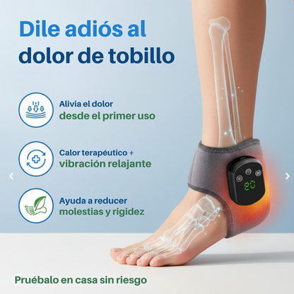 AFFLEX™ Masajeador de Tobillo con Calor y Vibración