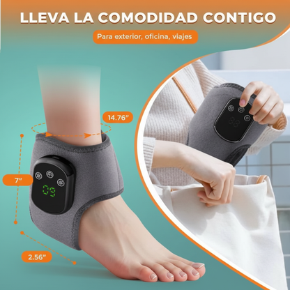 AFFLEX™ Masajeador de Tobillo con Calor y Vibración